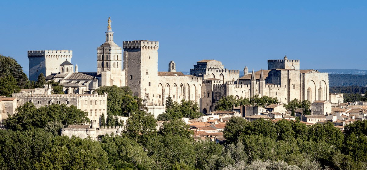 Palace of the Popes (Palais des Papes), Avignon, Provence-Alpes-Côte d’Azur, France